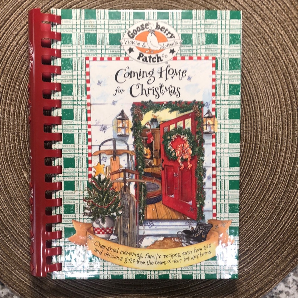 Goose Berry Patch Christmas Cookbook Coming Home Christmas